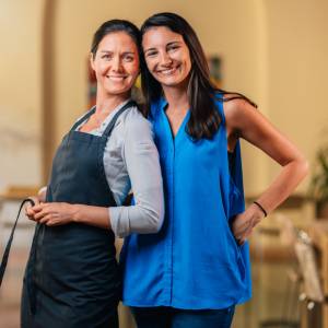 Jessica Rosval and Caroline Caporossi